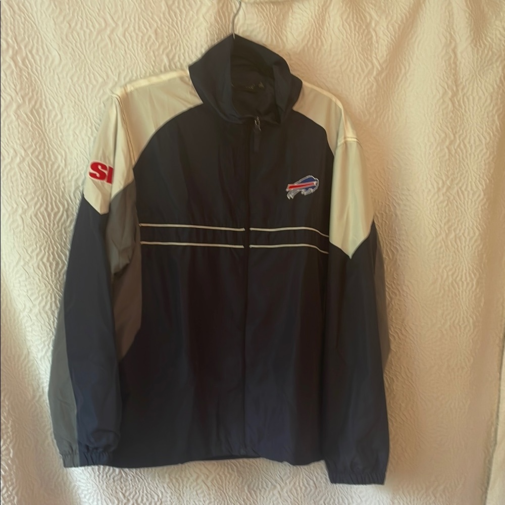 Vintage Dunbrooke Buffalo Bills NFL Windbreaker Jacket – Size L